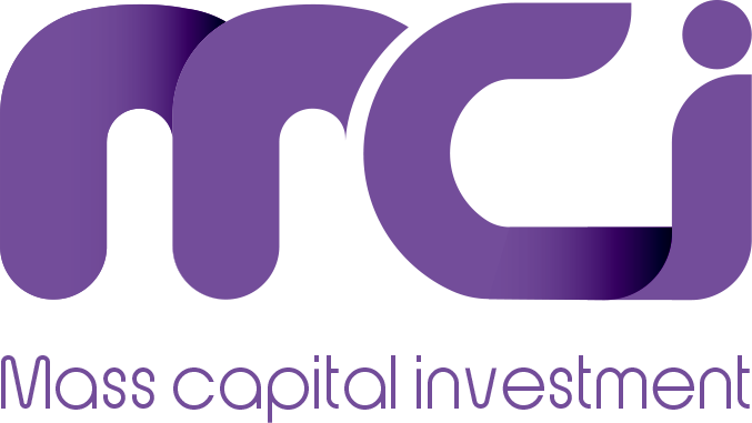 MCI mass capital investment logo is an international development institution specializing in financing and infrastructure development and investment.
